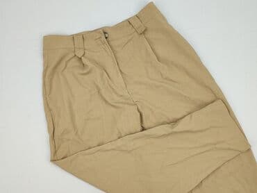 Women's Pants: Material trousers for women, size L — 1