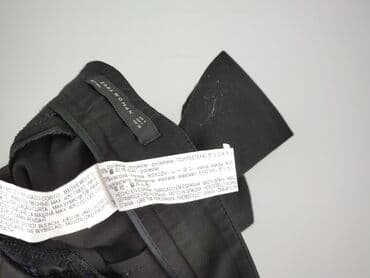 zara spodnie czarne z wysokim stanem: Zara, Spodnie materiałowe damskie, rozmiar M — 8