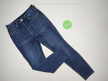 converse na platformie: H&M Divided, Jeansy damskie, rozmiar XL — 2