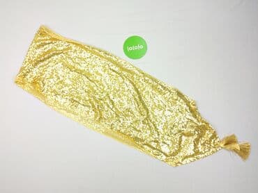 Tekstylia: Obrus 90 x 32, kolor - Złoty, stan - Idealny — 2