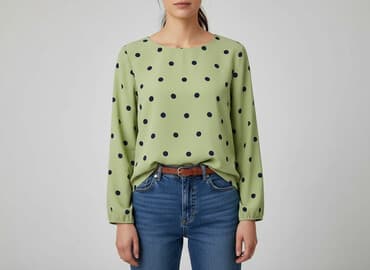 pepco koszulki w kropki: Bluzka damska, rozmiar L — 7
