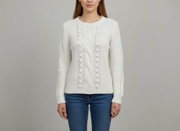 poliamid w swetrze: Atmosphere, Sweter damski, rozmiar XS — 7