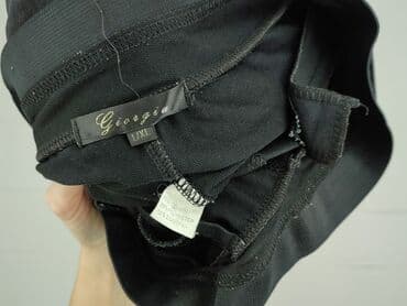 krótkie spodenki do grubych rajstop: Giorgia, Spodnie materiałowe damskie, XL — 5