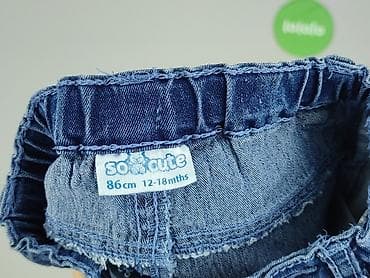biala koszula mango: Spodnie jeansowe, So cute, 12-18 miesięcy, stan - Idealny — 4