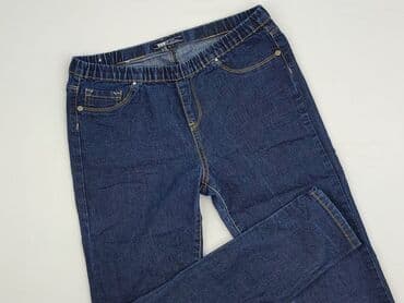 legginsy push up jeans: Yes Yes, Legginsy Eleganckie damskie, rozmiar L — 1