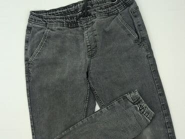 sinsay spodnie czarne z wysokim stanem: Jeans for men — 1