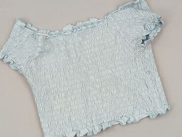 niebieskie t shirty: Top damski, S — 1
