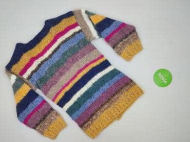sweter geometryczny: Kardigan damski, rozmiar 3XL — 3