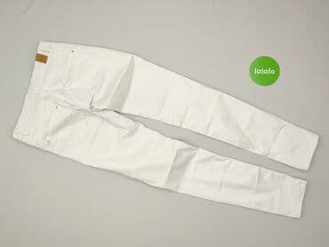 дешеве взуття жіноче: Stradivarius, Material trousers for women, size XS (EU 34) — 3