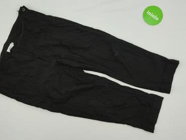 długie spodnie damskie dla wysokich: Agnes, Spodnie materiałowe damskie, rozmiar 3XL — 2