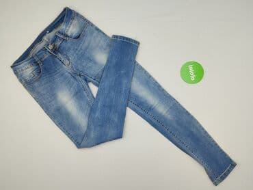 dżinsy damskie push up: Jeansy damskie, rozmiar L — 2