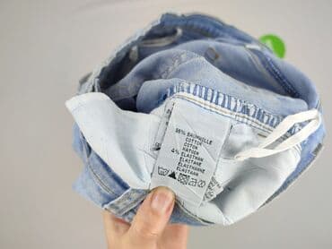 dżinsy z perełkami: Spodnie 3/4 damskie, rozmiar XL — 5