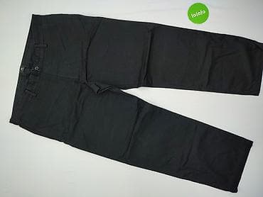 relaxy: H&M, Spodnie materiałowe damskie, rozmiar 4XL — 2
