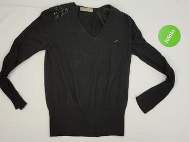 zara sweter z bufiastymi rękawami: Zara, Sweter damski, rozmiar L — 2