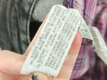 spodnie woskowane damskie stradivarius: Bershka, Jeansy dla mężczyzn, rozmiar S — 5