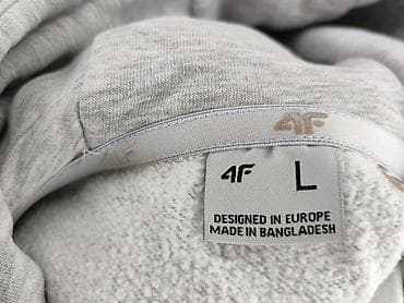 dresy house: 4F, Bluza z kapturem damska, rozmiar L — 4