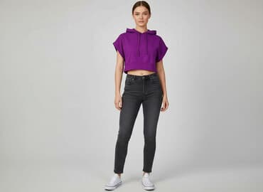 c a bluzy: Fishbone, Кофта з каптуром жіноча, розмір M — 1