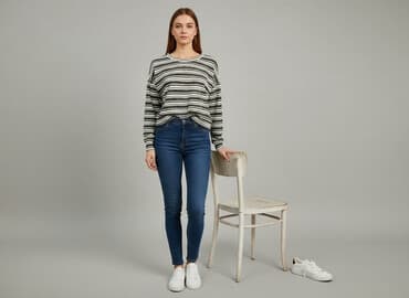 sprzedaż używanych majtek damskich: Sinsay, Bluzka damska, rozmiar S — 6