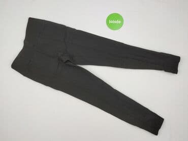 czarne cargo pull and bear: Лосини розмір S — 3