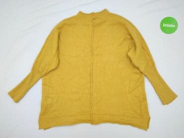 zara zolty sweter: Sweter damski, rozmiar One size — 4