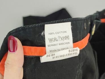 łatka na spodnie: Spodnie materiałowe damskie, rozmiar M — 5