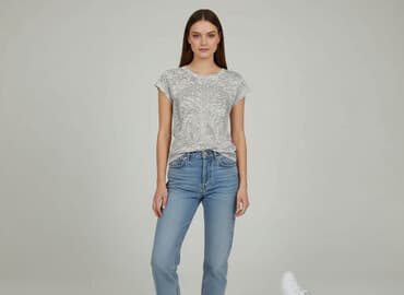 t shirty david bowie bershka: Davida Cashmere, T-shirt damski, rozmiar S — 1