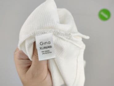 bluzki z wiązaniem pod szyją z wiskozy: Gina, Bluzka damska, rozmiar XL — 5