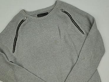 hm sweter szary: Sweter dla mężczyzn, rozmiar L — 1