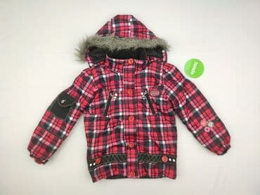 grube wzorzyste rajstopy: Winter jacket, 8 years, 122-128 cm, condition - Perfect — 2
