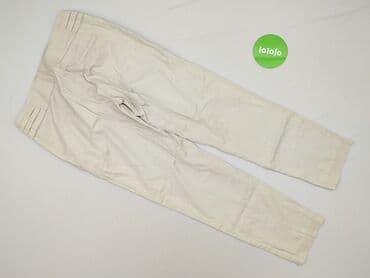 jasne buty: Spodnie materiałowe damskie, rozmiar M — 3