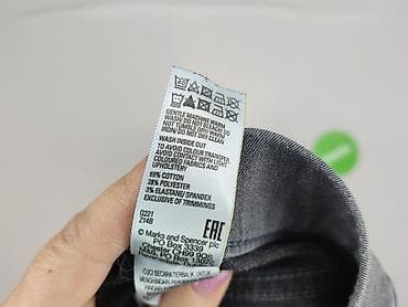 biale leginsy: M&S Collection, Jeansy damskie, rozmiar S — 6