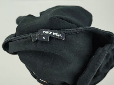 czarne t shirty damskie w serek: Tally Weijl, T-shirt damski, rozmiar S — 4