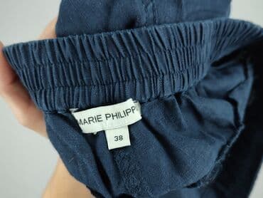 marc lauge spodnie: Material trousers for women, size M — 6
