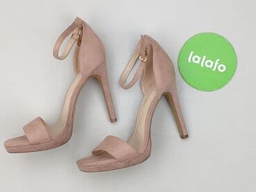 srebrne buty deichmann: Sandały damskie, 37 — 3