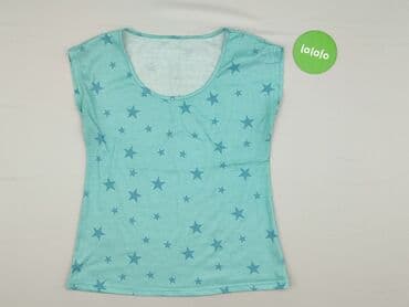 bluzki z krótkim rękawem plus size: T-shirt damski, rozmiar M — 3