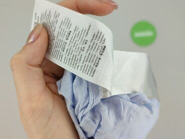 niebieska bluzki z bufiastymi rękawami: Bluzka damska, rozmiar XS — 5