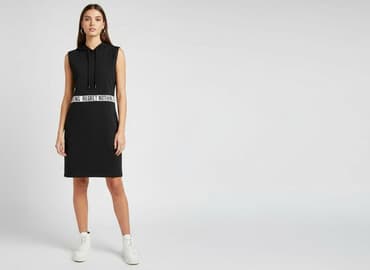 czarna sukienka mini h m: H&M Divided, Sukienka damska, rozmiar L — 1