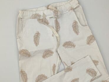 python t shirty: Material trousers for women, size S (EU 36) — 1