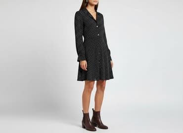 koszulka z guzikami h m: H&M, Sukienka damska, rozmiar XS — 8