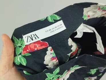 woskowane legginsy z wysokim stanem zara: Zara, Legginsy Eleganckie damskie, rozmiar XS — 4