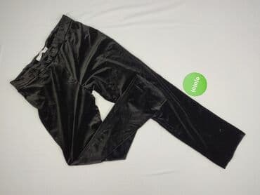 dres welurowy z krótkimi spodenkami: Mango, Spodnie materiałowe damskie, rozmiar M — 2