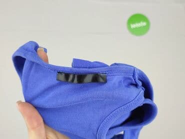 niebieska bluzki koszulowe: T-shirt damski, rozmiar S — 5