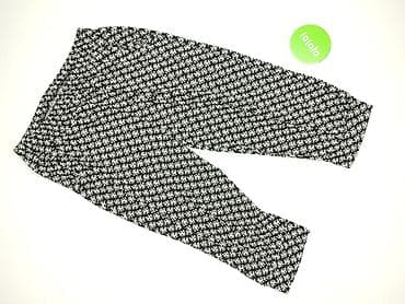 czarne bluzki plus size: Spodnie materiałowe damskie, rozmiar 3XL — 2