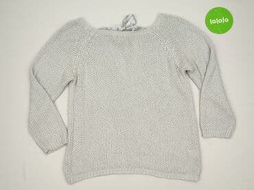 sweter z kokardą na plecach: Sweter damski, rozmiar S — 3