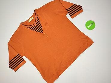 bordowy sweter: Sweter damski, rozmiar 2XL — 2