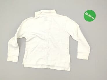 biala koszulka basic: Bluzka, Cherokee, 3-4 lat, 98-104 cm, stan - Dobry — 3
