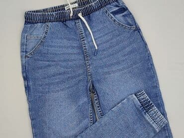 Spodnie jeansowe, Sinsay, 13 lat, 158, stan - Idealny