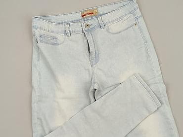 jeansy do kostek: Janina, Jeansy damskie, rozmiar XL — 1