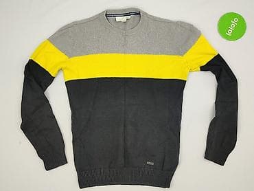 czarny sweter: Sweter dla mężczyzn, rozmiar XS — 2