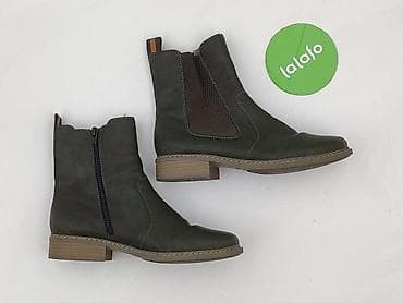 geta (obuwie): Rieker, Botki damskie, rozmiar 38 — 3